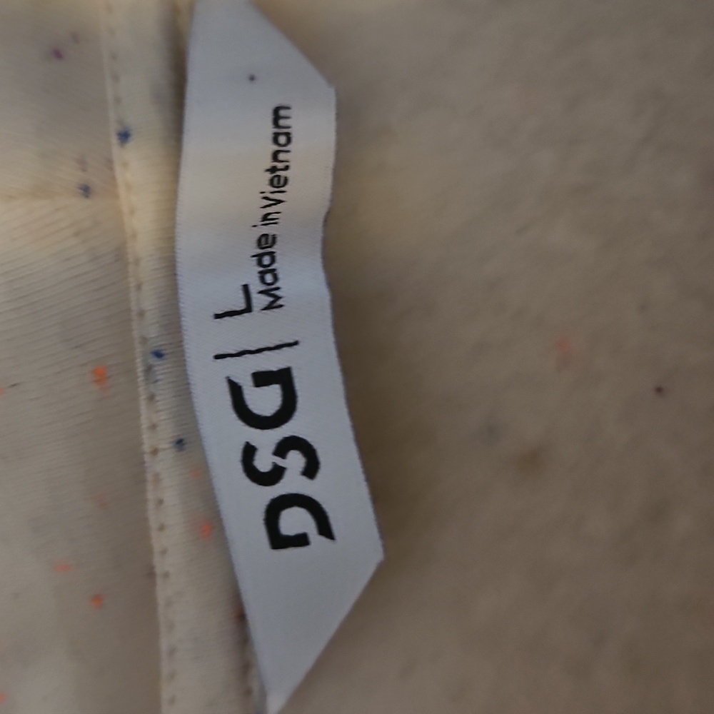 DSG Speckled Cream Hoodie - Picture 2 of 3
